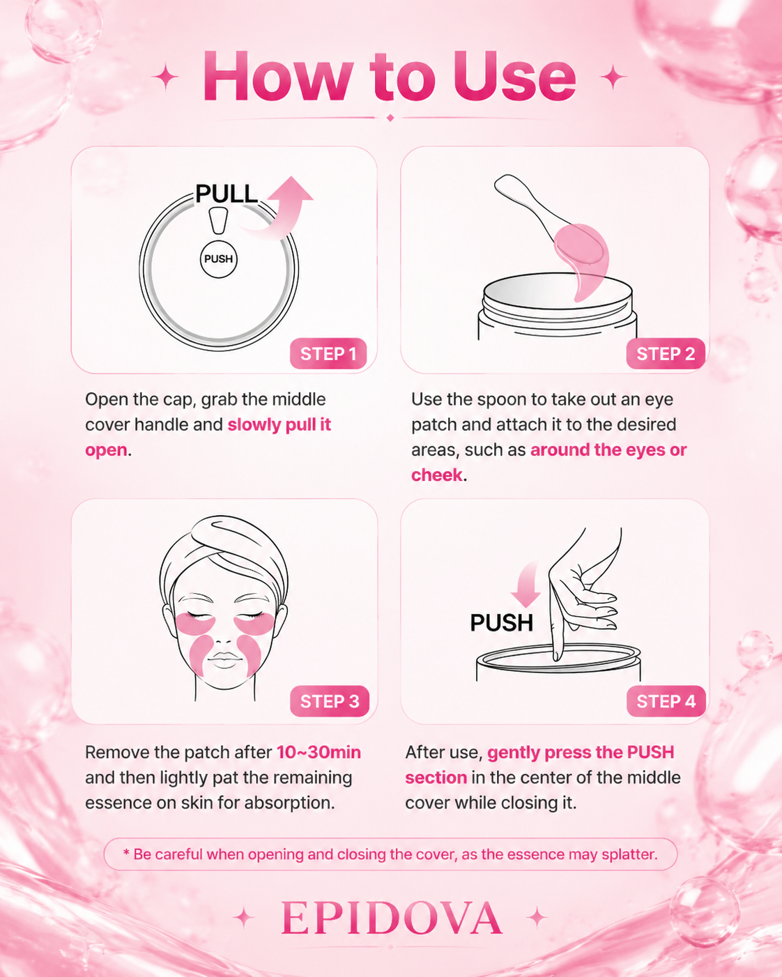 EPIDOVA® Lift & Glow Peptide Skincare Set